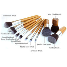 Load image into Gallery viewer, 11 pcs Beauty Makeup Brushes Set