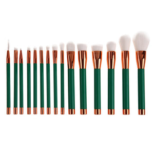 Foundation Eyeshadow Blush Makeup Brushes Set