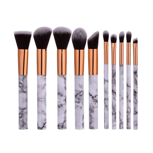 White Cosmetic Brush Set