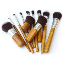 Load image into Gallery viewer, 11 pcs Beauty Makeup Brushes Set