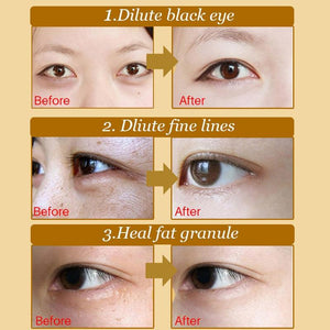 20pcs 24K Gold Crystal Collagen Eye Mask