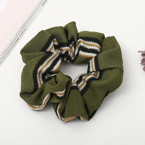 Polka Dots Design Chiffon Hair ties