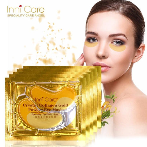 20pcs 24K Gold Crystal Collagen Eye Mask