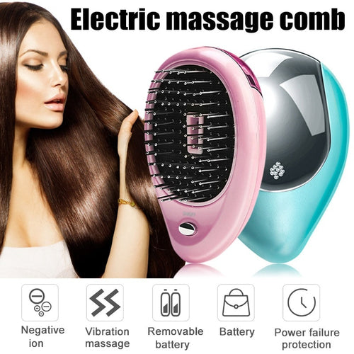 Electric Ionic Mini Hairbrush