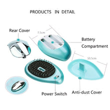 Load image into Gallery viewer, Electric Ionic Mini Hairbrush