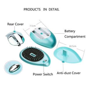 Electric Ionic Mini Hairbrush