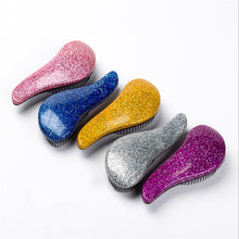 Load image into Gallery viewer, Glitter Magic Handle Tangle Detangling Comb