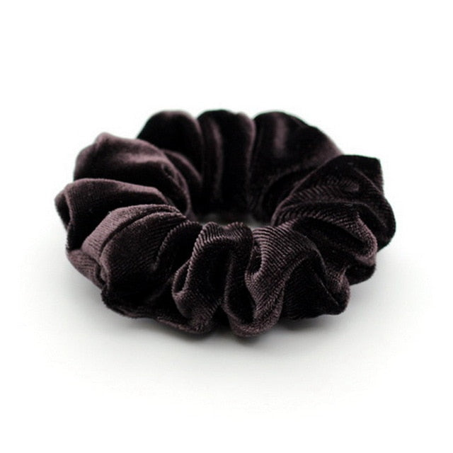 Colorful Velvet Scrunchies Hair Tie