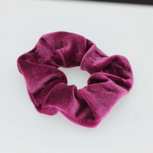 Load image into Gallery viewer, Colorful Velvet Scrunchies Hair Tie