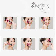 Load image into Gallery viewer, Face-lift Massager Metal Roller